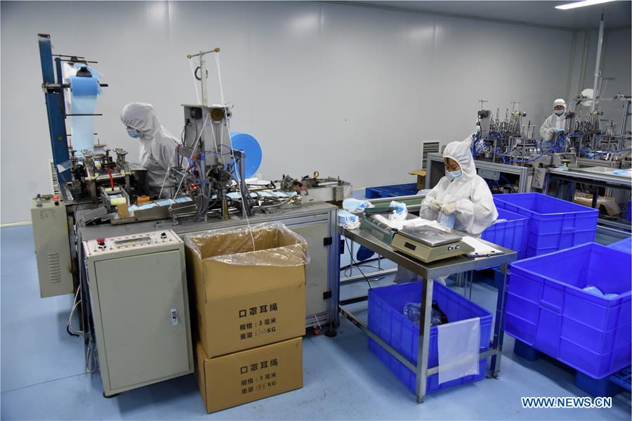 CHINA-SHANDONG-JINAN-MASK-PRODUCTION (CN)
