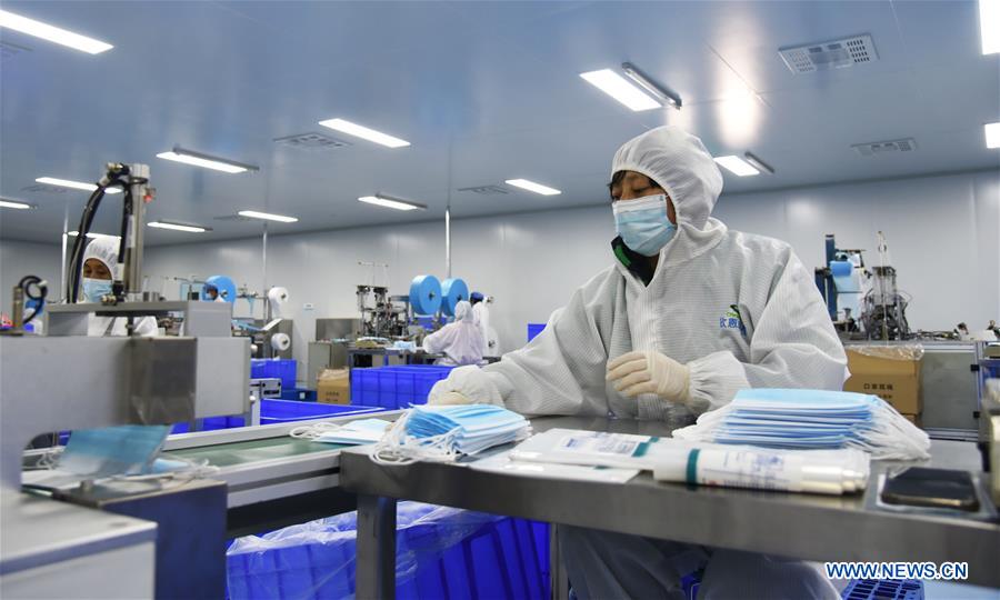 CHINA-SHANDONG-JINAN-MASK-PRODUCTION (CN)