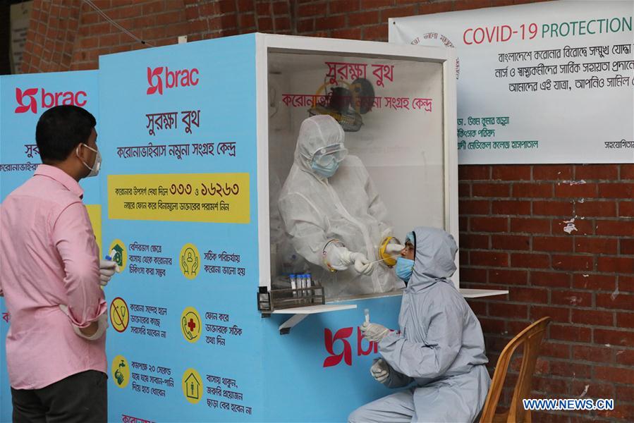 BANGLADESH-DHAKA-COVID-19-CASES-BIGGEST DAILY JUMP