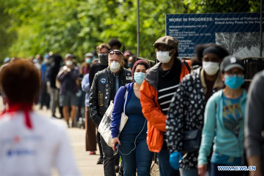 U.S.-NEW YORK-COVID-19-FREE FACE MASK DISTRIBUTION