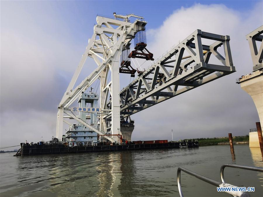 BANGLADESH-MUNSHIGANJ-CHINA-PADMA BRIDGE-CONSTRUCTION