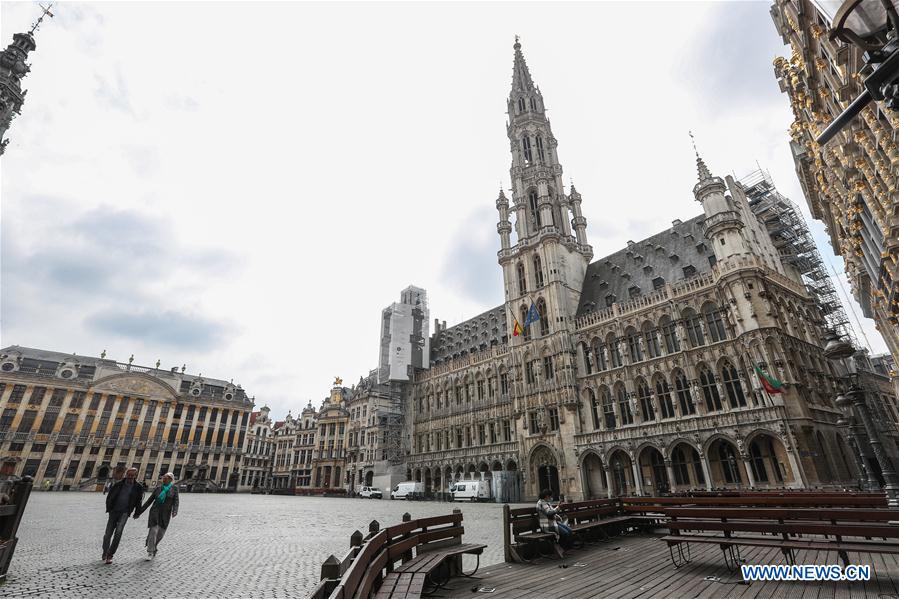 BELGIUM-BRUSSELS-CORONAVIRUS-DECONFINEMENT-FIRST PHASE