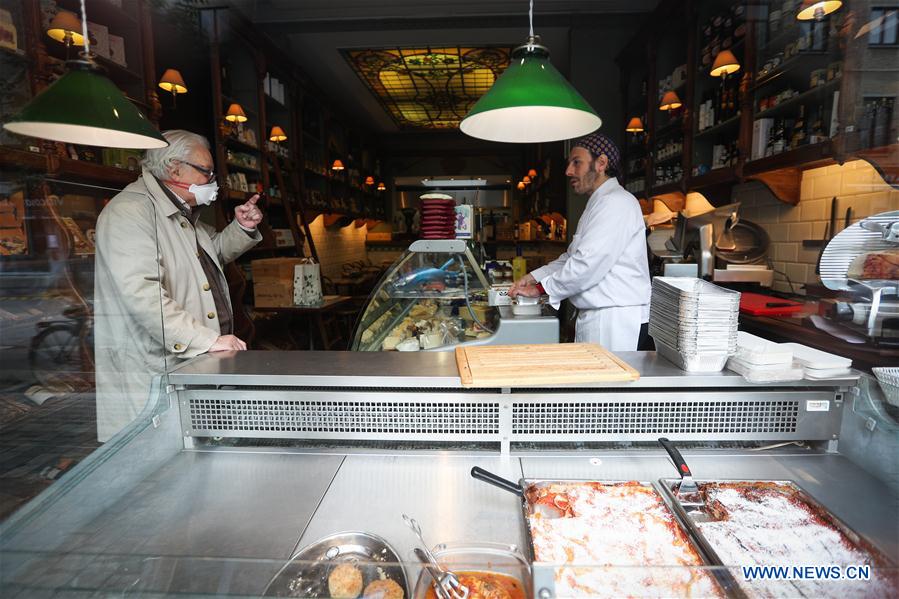 BELGIUM-BRUSSELS-CORONAVIRUS-DECONFINEMENT-FIRST PHASE