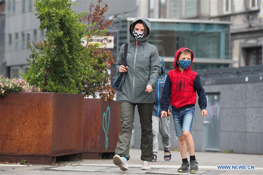 BELGIUM-BRUSSELS-CORONAVIRUS-DECONFINEMENT-FIRST PHASE