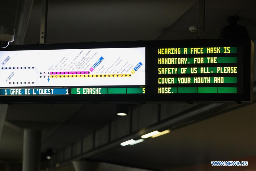 BELGIUM-BRUSSELS-COVID-19-MEASURES