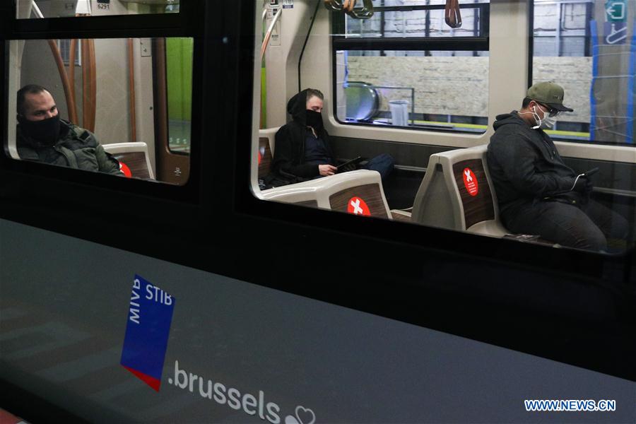 BELGIUM-BRUSSELS-COVID-19-MEASURES