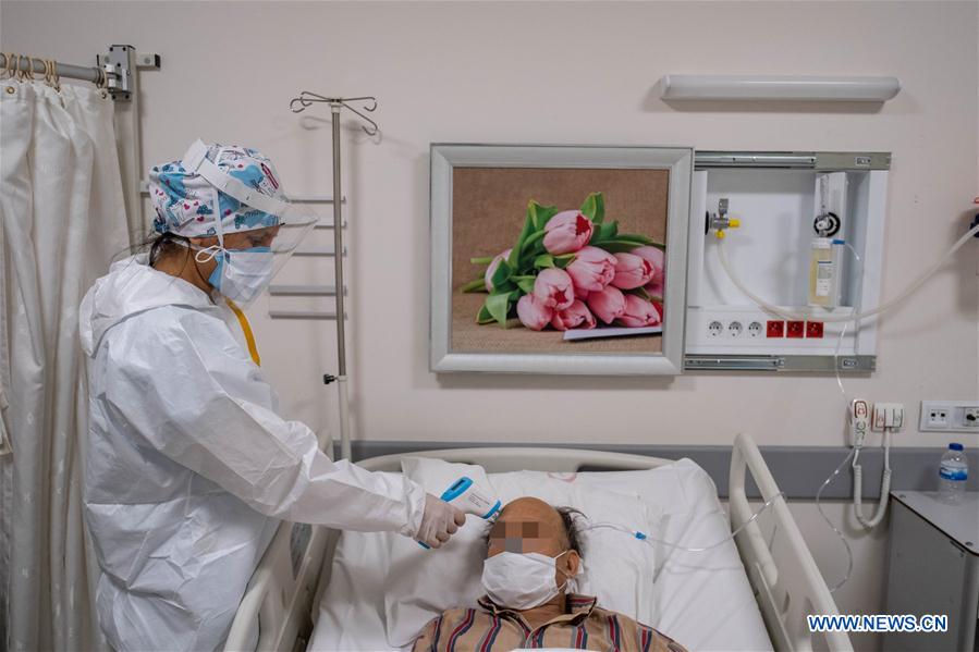 TURKEY-ISTANBUL-COVID-19-HOSPITAL-TREATMENT