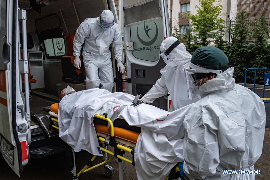 TURKEY-ISTANBUL-COVID-19-HOSPITAL-TREATMENT