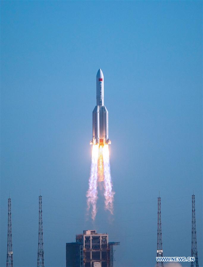 CHINA-HAINAN-LONG MARCH-5B-LAUNCH (CN)
