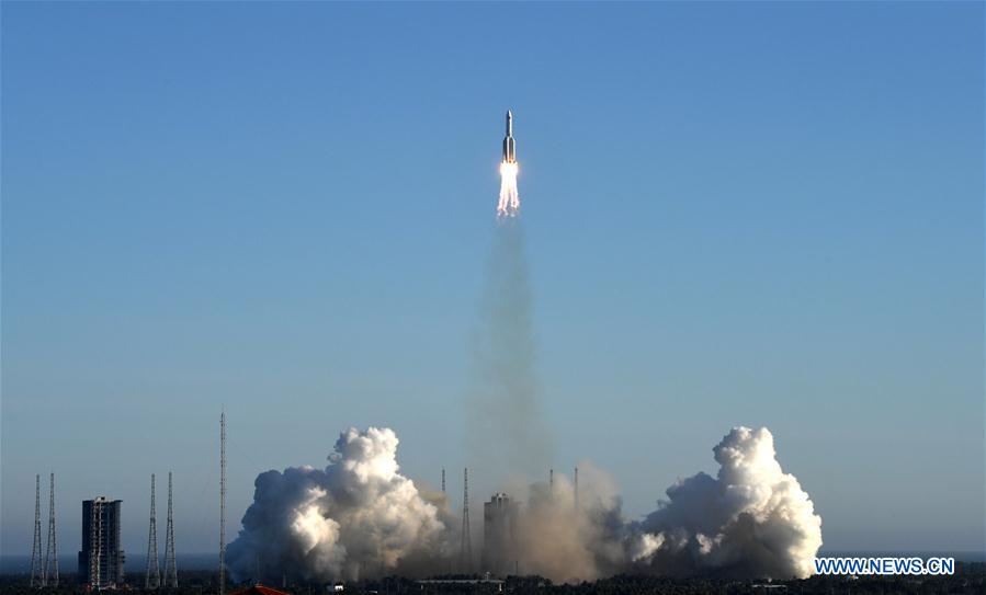 China Launches New Long March-5B Rocket for Space Station Program