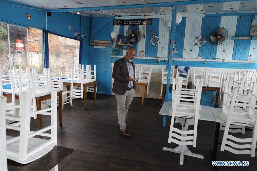 TURKEY-ISTANBUL-COVID-19-RESTAURANT