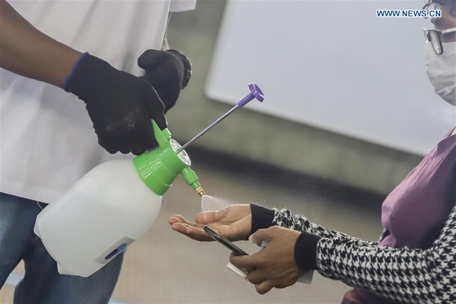 BRAZIL-SAO PAULO-COVID-19-SUBWAY