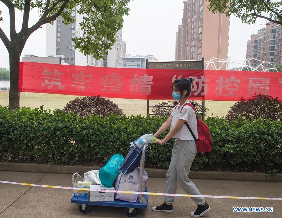 CHINA-WUHAN-COVID-19-GRADUATING STUDENTS-CLASSES RESUMPTION (CN)