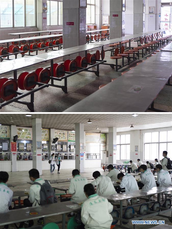 CHINA-HUBEI-XIANGYANG-SCHOOLS-CLASS RESUMPTION (CN)