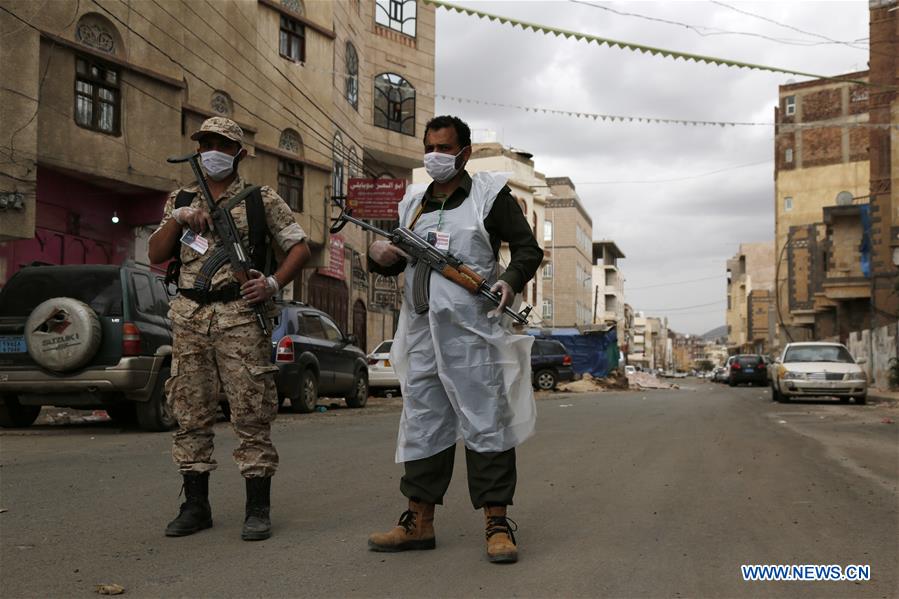 YEMEN-SANAA-COVID-19-LOCKDOWN