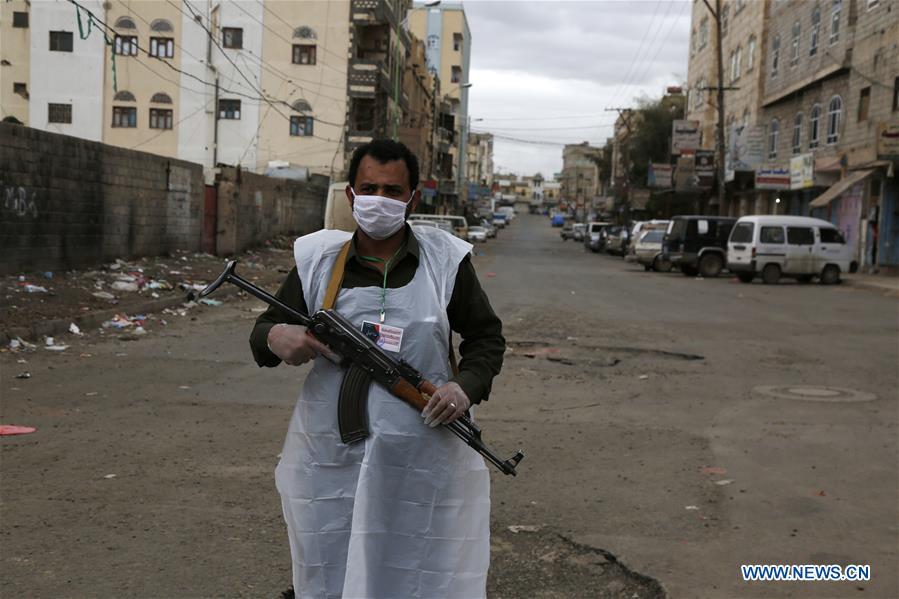 YEMEN-SANAA-COVID-19-LOCKDOWN