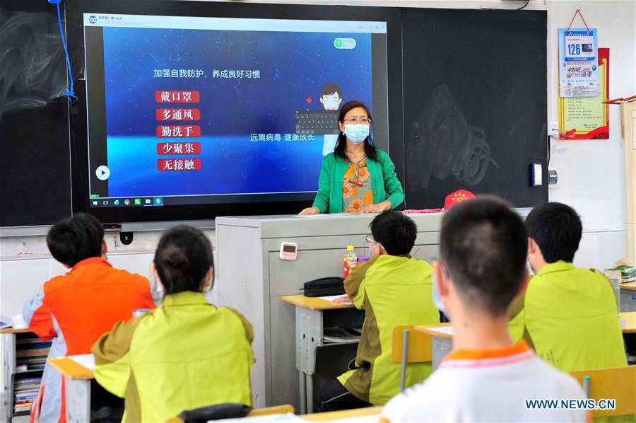 #CHINA-HUBEI-SCHOOLS-CLASS RESUMPTION (CN)