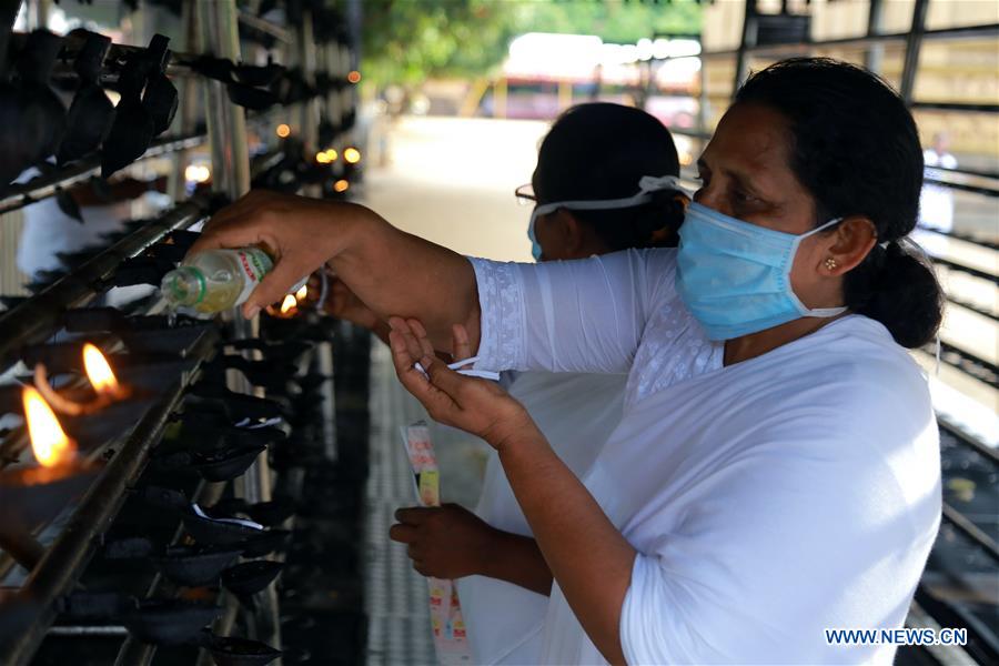 SRI LANKA-COLOMBO-VESAK-CELEBRATION