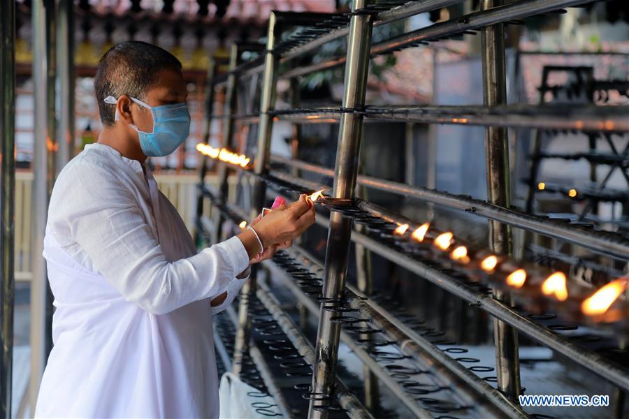 SRI LANKA-COLOMBO-VESAK-CELEBRATION