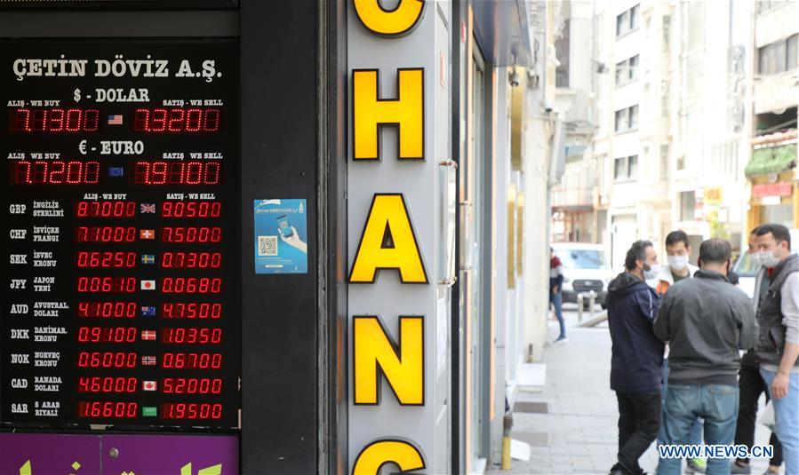 TURKEY-ISTANBUL-COVID-19-EXCHANGE RATE