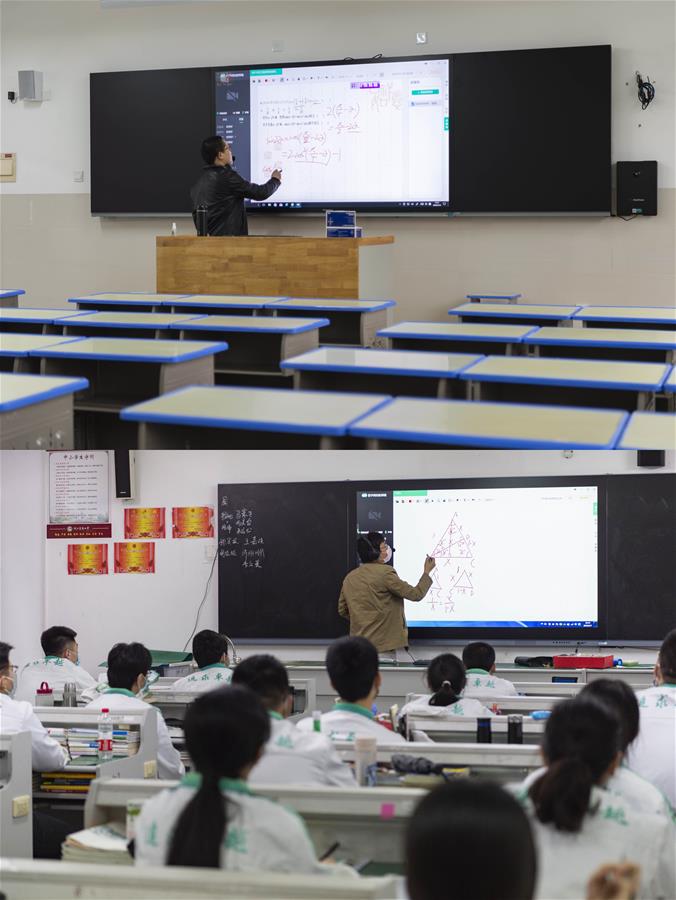 CHINA-HUBEI-XIANGYANG-STUDENTS-RETURNING TO SCHOOL (CN)