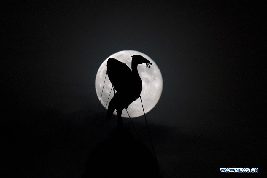 BRITAIN-LIVERPOOL-FULL MOON 