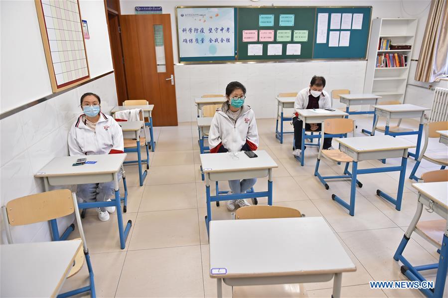 CHINA-BEIJING-SCHOOL-CLASS RESUMPTION-PREPARATION (CN)