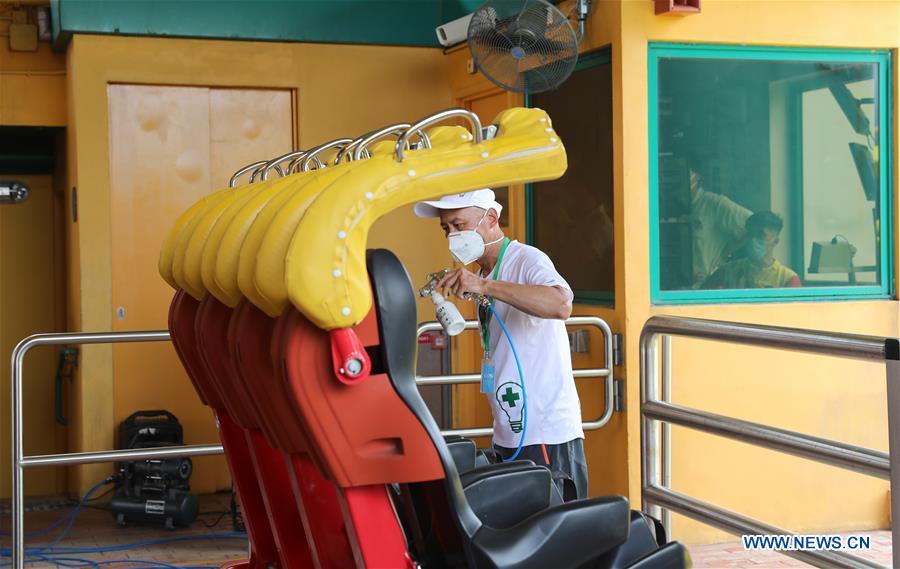 CHINA-HONG KONG-OCEAN PARK-PREPARATION (CN)