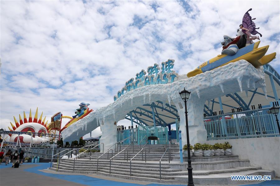 CHINA-HONG KONG-OCEAN PARK-PREPARATION (CN)