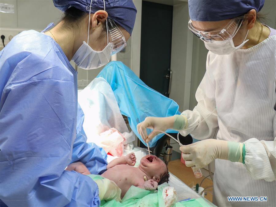 CHINA-COVID-19-HEALTH CARE-MIDWIVES (CN)