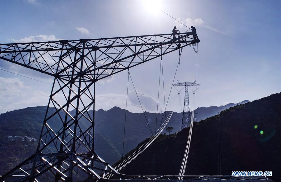 CHINA-SHAANXI-INFRASTRUCTURE-ELECTRICITY-CONSTRUCTION (CN)