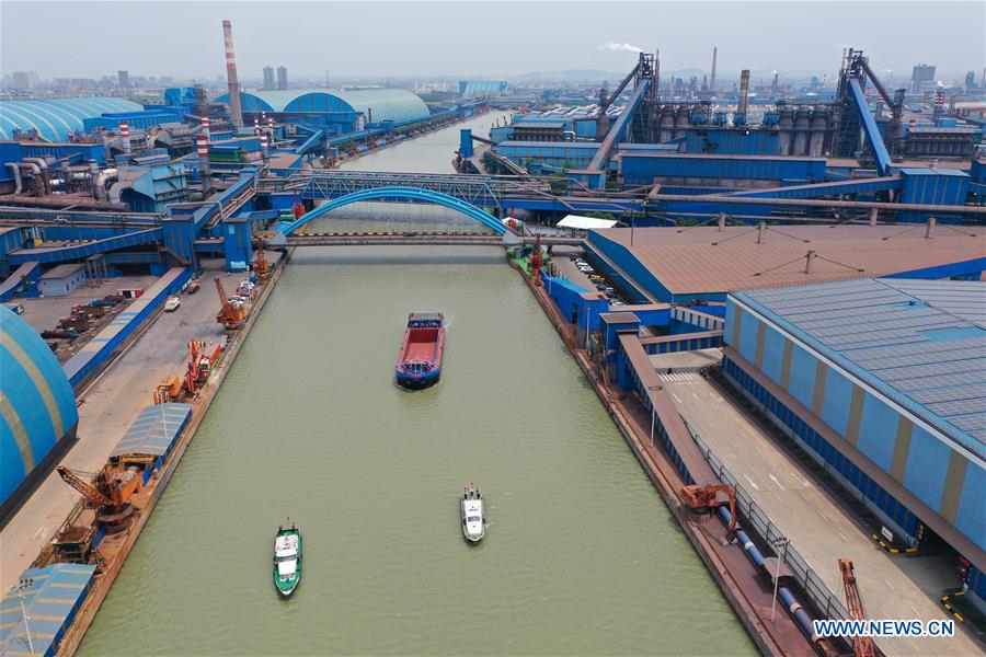 CHINA-JIANGSU-YANGTZE RIVER-ELECTRIC CARGO SHIP (CN)