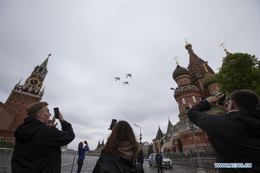RUSSIA-MOSCOW-VICTORY DAY-PARADE