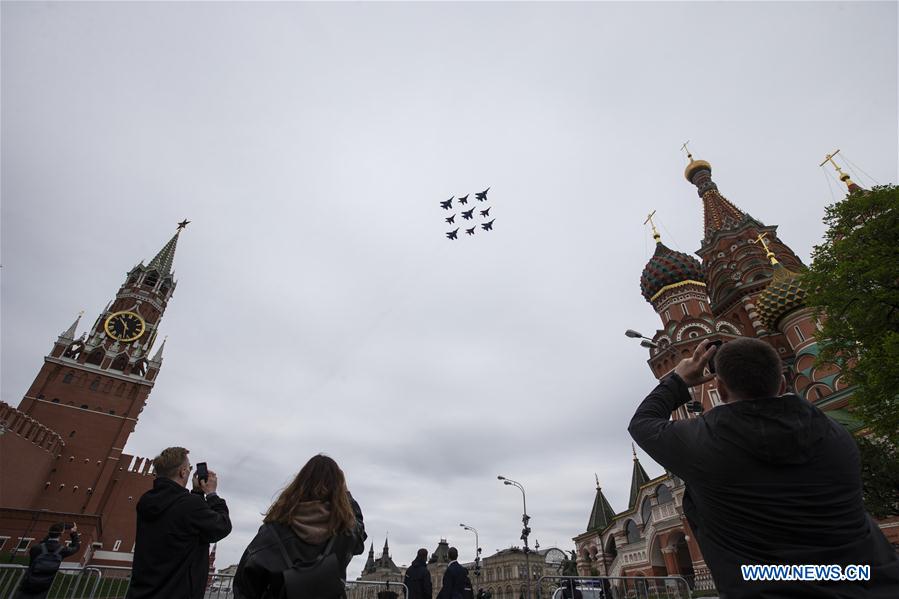 RUSSIA-MOSCOW-VICTORY DAY-PARADE