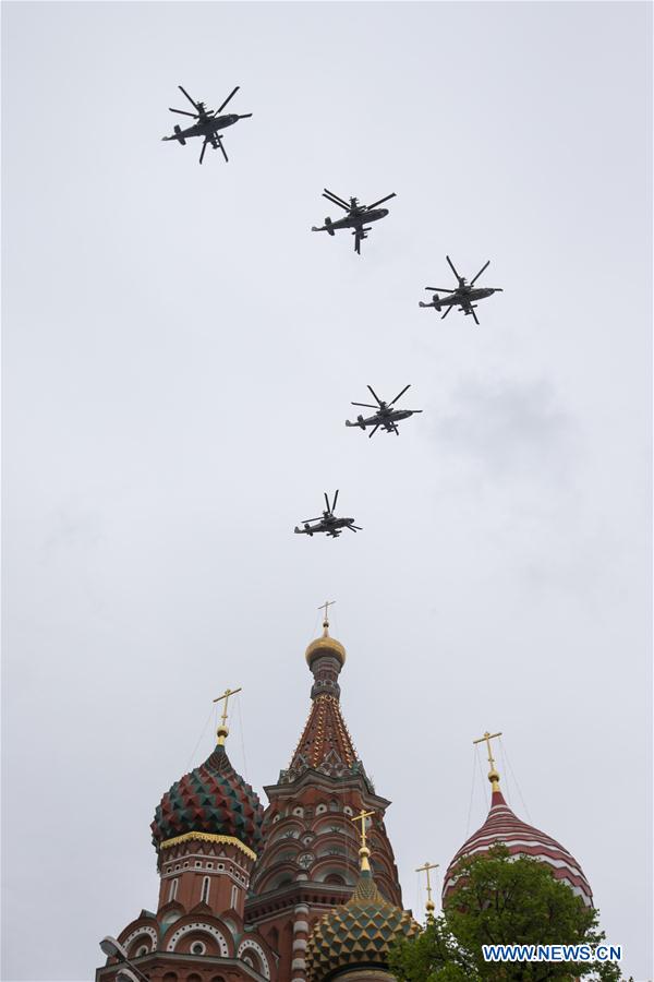 RUSSIA-MOSCOW-VICTORY DAY-PARADE
