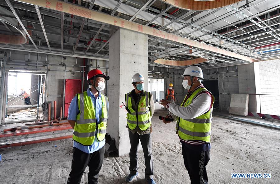 CHINA-TIANJIN-ENGINEER-WUHAN-EXPERIENCE