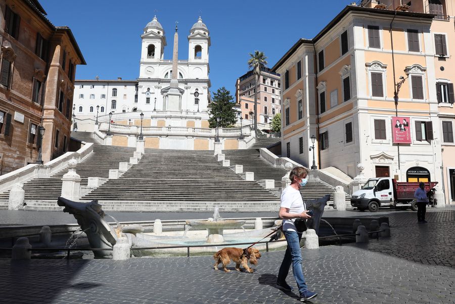 Europe Coronavirus Updates Italy S Covid 19 Recoveries Top 100 000 Uk Death Toll Now At 31 587 Xinhua English News Cn