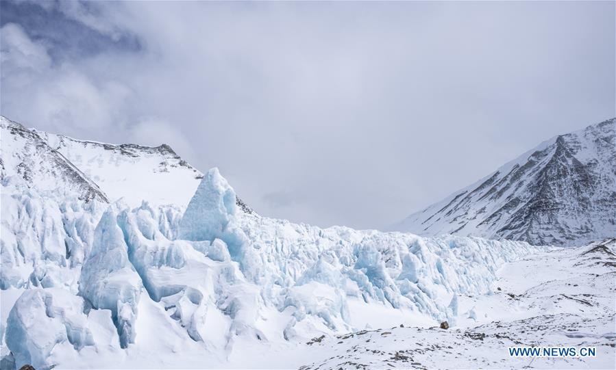 (InTibet)CHINA-TIBET-MOUNT QOMOLANGMA-GLACIER-SERACS (CN)