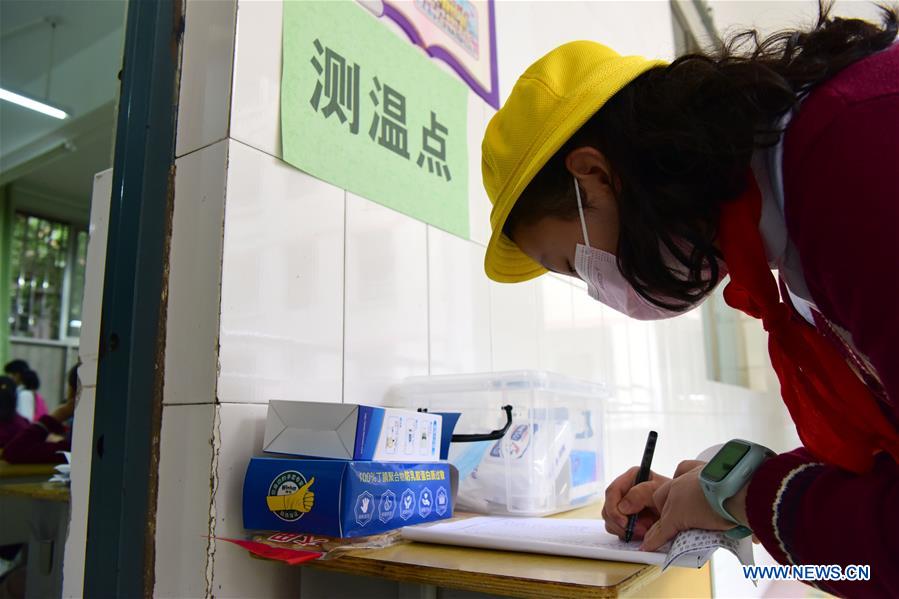 CHINA-ZHENGZHOU-PRIMARY SCHOOLS-RESUMPTION (CN)