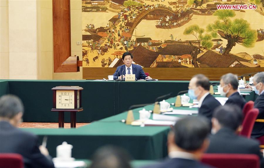 CHINA-BEIJING-LI ZHANSHU-NPC-CHAIRPERSONS' MEETING (CN)