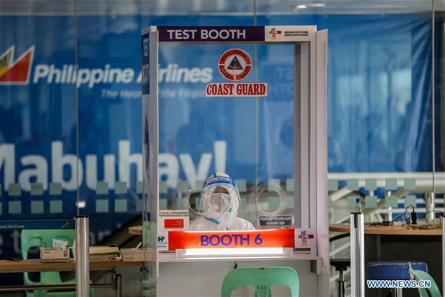 PHILIPPINES-MANILA-COVID-19-FLIGHTS-TEST