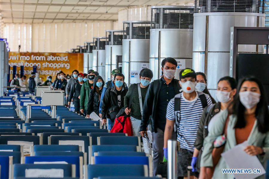 PHILIPPINES-MANILA-COVID-19-FLIGHTS-TEST