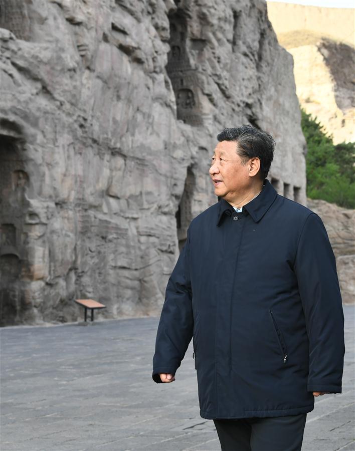 CHINA-SHANXI-DATONG-XI JINPING-INSPECTION (CN)
