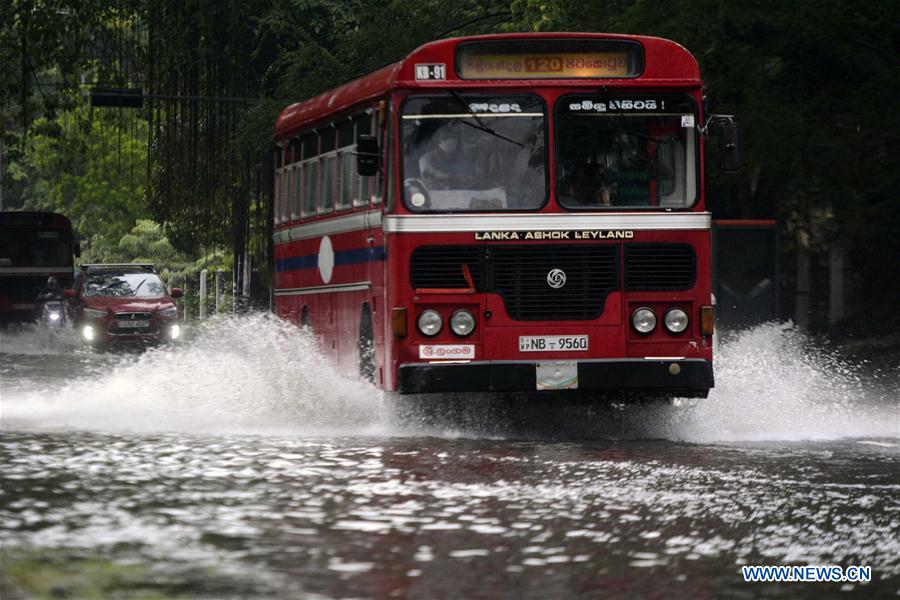 SRI LANKA-COLOMBO-HEAVY RAIN