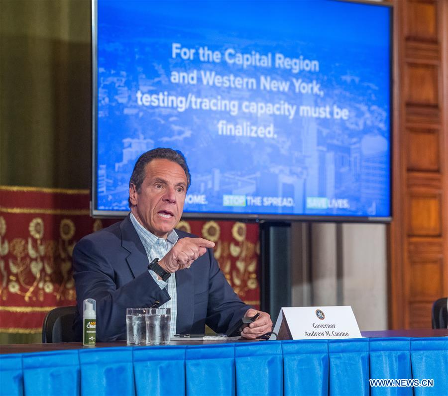 U.S.-ALBANY-NEW YORK STATE-CUOMO-COVID-19-TESTING CAPACITY-DOUBLING
