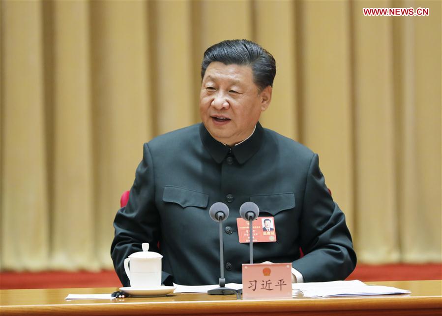 (TWO SESSIONS)CHINA-BEIJING-XI JINPING-NPC-PEOPLE'S LIBERATION ARMY-PEOPLE'S ARMED POLICE FORCE-PLENARY MEETING (CN)