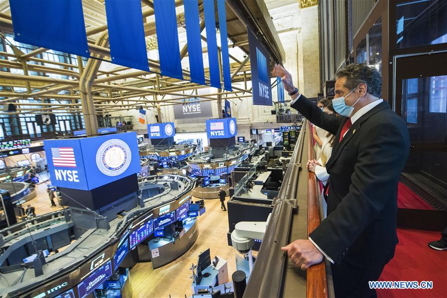 U.S.-NEW YORK-NYSE-PARTIAL REOPENING-CUOMO