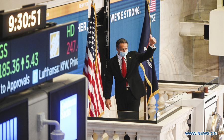 U.S.-NEW YORK-NYSE-PARTIAL REOPENING-CUOMO