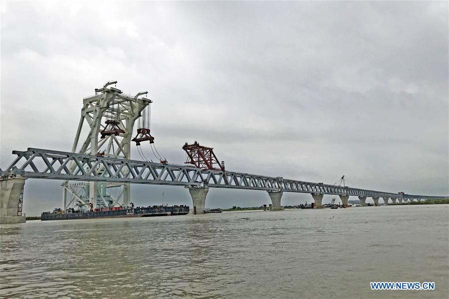 BANGLADESH-MUNSHIGANJ-CHINA-PADMA BRIDGE-CONSTRUCTION
