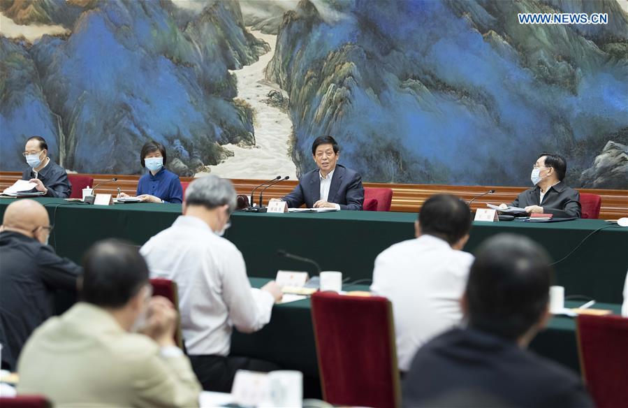 CHINA-BEIJING-LI ZHANSHU-WILDLIFE PROTECTION LAW-INSPECTION TEAMS-MEETING (CN)
